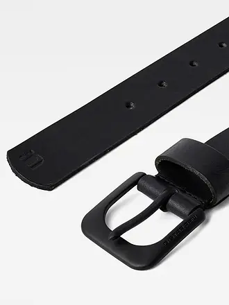 G-STAR RAW | Cintura in pelle ZED | schwarz